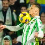 Antony di laga Real Betis vs Real Madrid