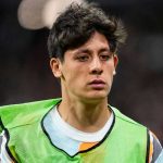 Arda Guler dalam sesi pemanasan pra pertandingan Real Madrid