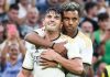 Brahim Diaz dan Rodrygo pemain Real Madrid