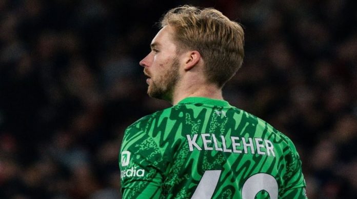 Caoimhin Kelleher penjaga gawang Liverpool