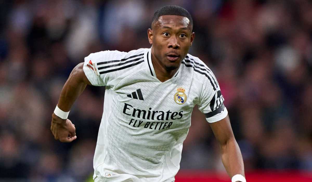 David Alaba di laga Real Madrid vs Real Valladolid