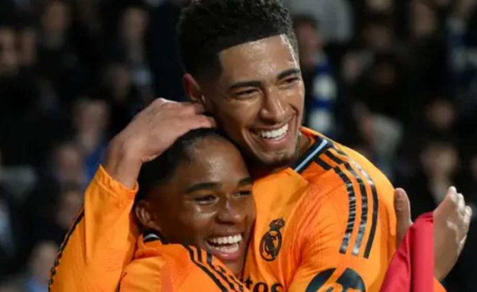 Dua bintang Real Madrid Jude Bellingham dan Endrick