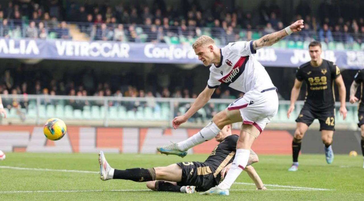 Hasil VErona vs Bologna - Liga Italia