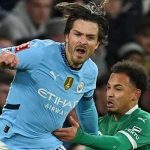 Jack Grealish di laga Manchester City vs Plymouth