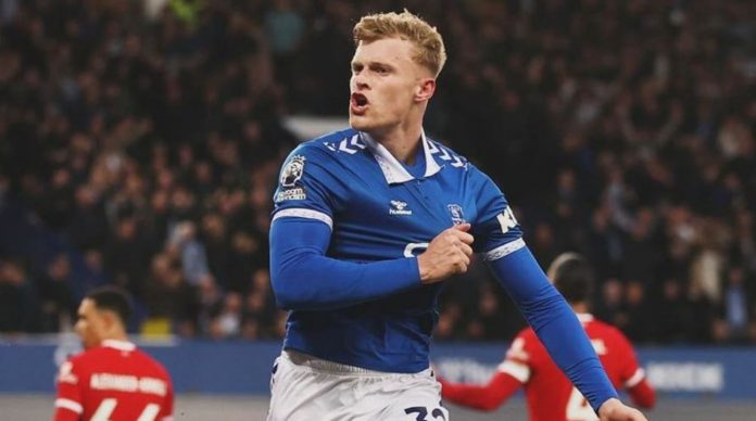 Jarrad Branthwaite pemain Everton