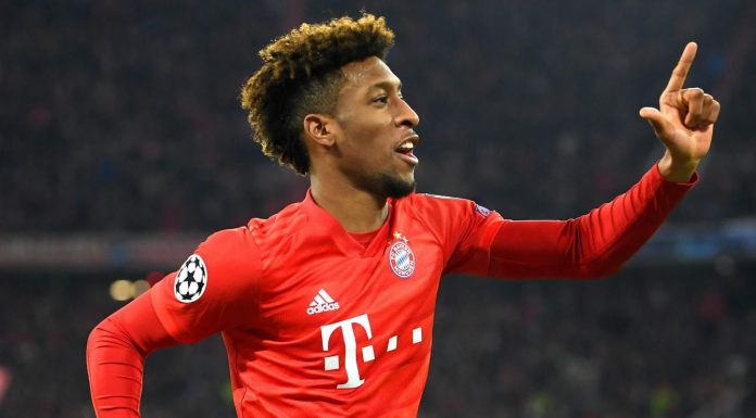 Kingsley Coman pemain Bayern Munchen