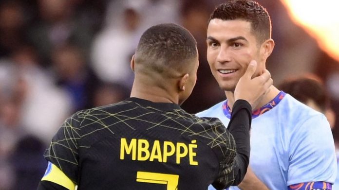 Kylian Mbappe dan Cristiano Ronaldo