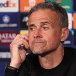 Luis Enrique dalam konferensi pers PSG pasca pertandingan Liga Champions