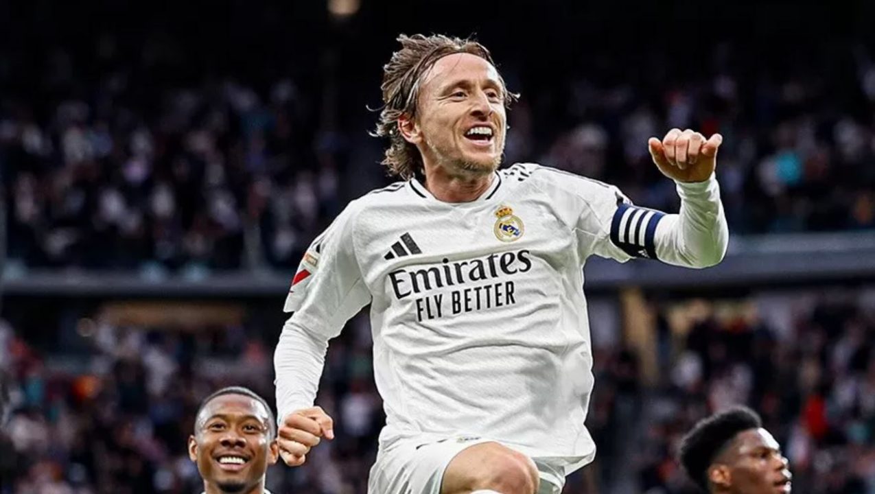 Luka Modric pemain Real Madrid