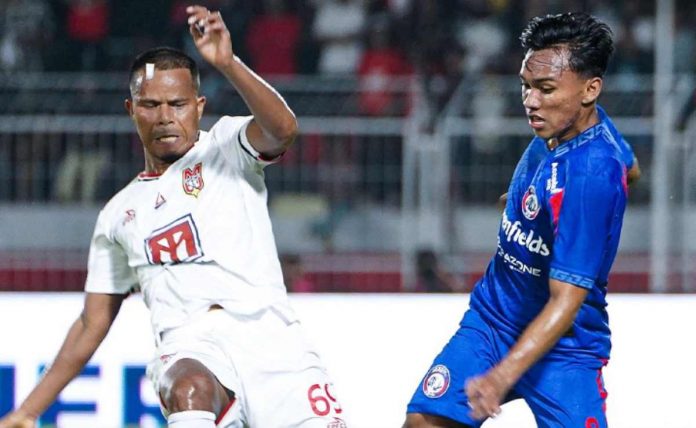 Malut United menjamu Arema FC di pekan ke-25