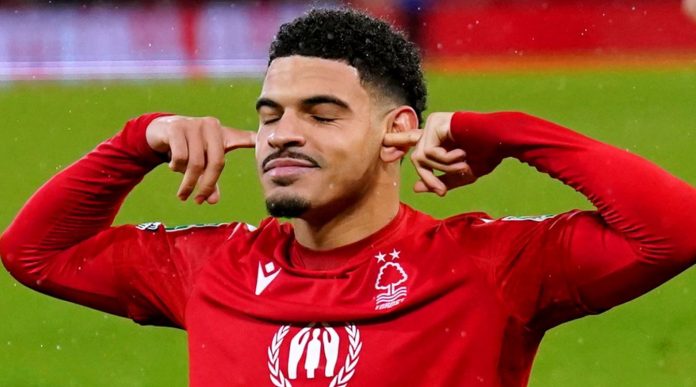 Morgan Gibbs-White pemain Nottingham Forest