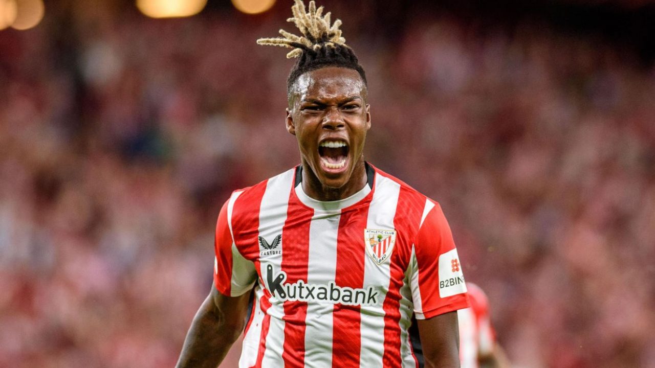 Nico Williams pemain Athletic Bilbao