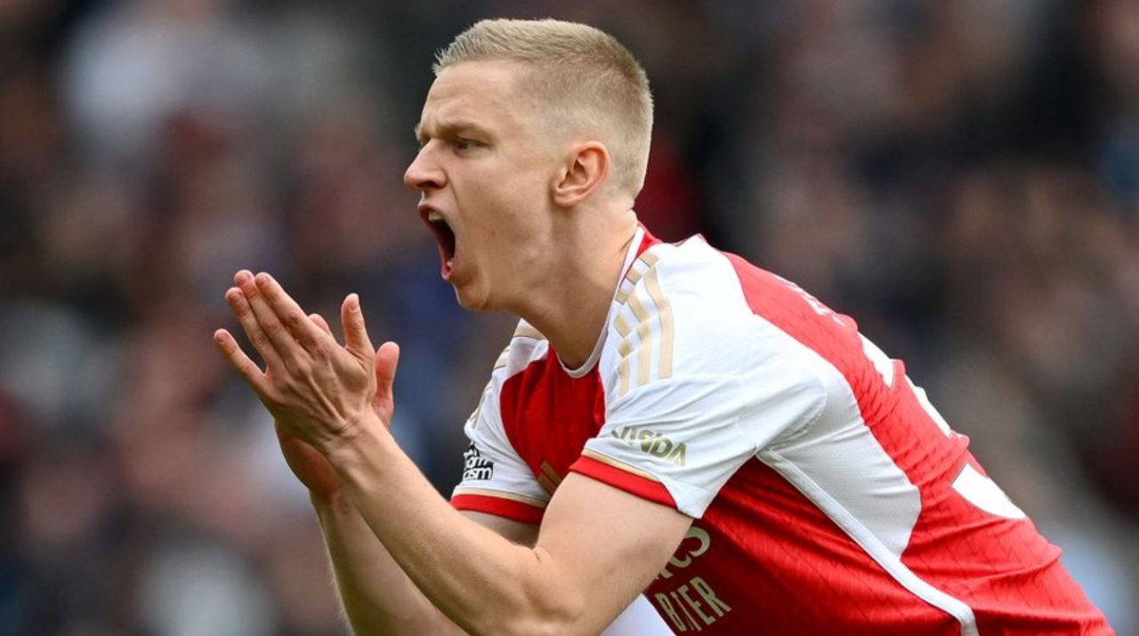 Oleksandr Zinchenko pemain Arsenal