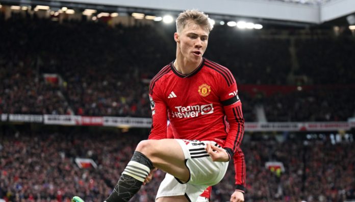 Rasmus Hojlund bintang muda Manchester United