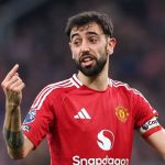 Reaksi Bruno Fernandes di laga Manchester United vs Arsenal