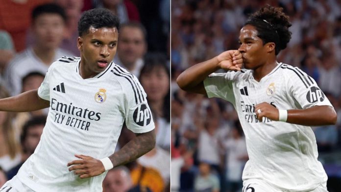 Rodrygo dan Endrick dua bintang Real Madrid