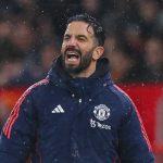 Ruben Amorim berteriak kepada pemain Manchester United di laga kontra Ipswich Town
