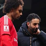 Ruben Amorim menenangkan Joshua Zirkzee yang gagal penalti