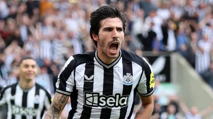 Sandro Tonali pemain Newcastle United