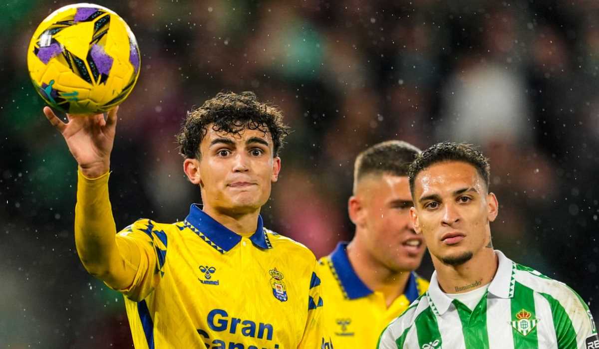 Stefan Bajcetic di laga Real Betis vs Ud Las Palmas