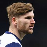 Timo Werner di laga Tottenham vs Manchester City