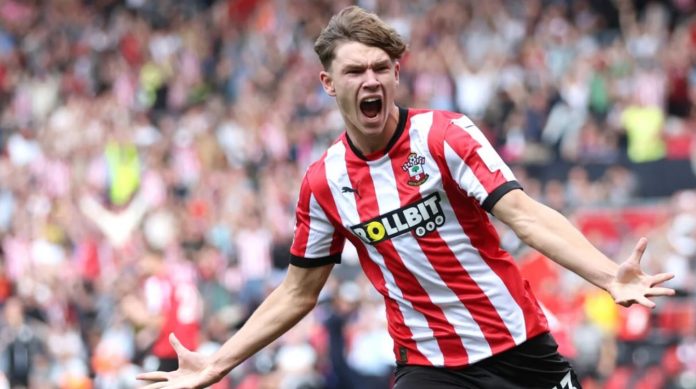 Tyler Dibling pemain Southampton