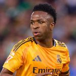 Vinicius Junior di laga Real Betis vs Real Madrid