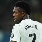 Vinicius Junior di laga Villarreal vs Real Madrid