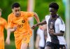 Abdellah Ouazane di laga Belanda U-15 vs Jerman U-15