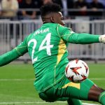 Andre Onana kebobolan gol di menit akhir pertandingan