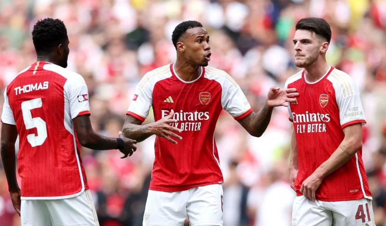 Declan Rice, Jurrien Timber, Gabriel Martinelli, dan Thomas Partey terancam skorsing Liga Champions