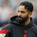 Ekspresi Ruben Amorim di laga Newcastle United vs Manchester United