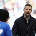 Ekspresi Ruud van Nistelrooy usai laga Leicester City vs Liverpool