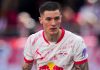 Gestur Benjamin Sesko di laga Leipzig vs Hoffenheim
