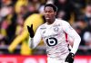 Jonathan David di laga Nantes v LOSC Lille