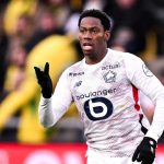 Jonathan David di laga Nantes v LOSC Lille