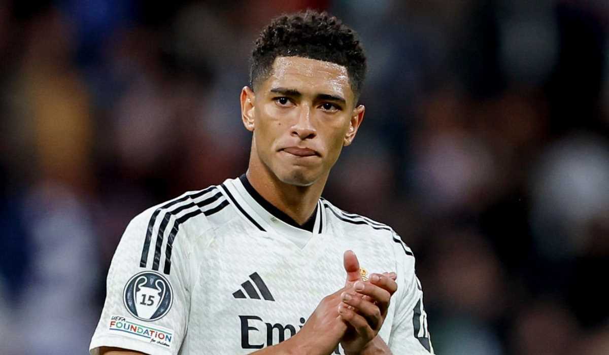 Jude Bellingham tampak sedih usai kekalahan Real Madrid dari Arsenal