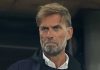 Jurgen Klopp menyaksikan pertandingan Stuttgart v RB Leipzig
