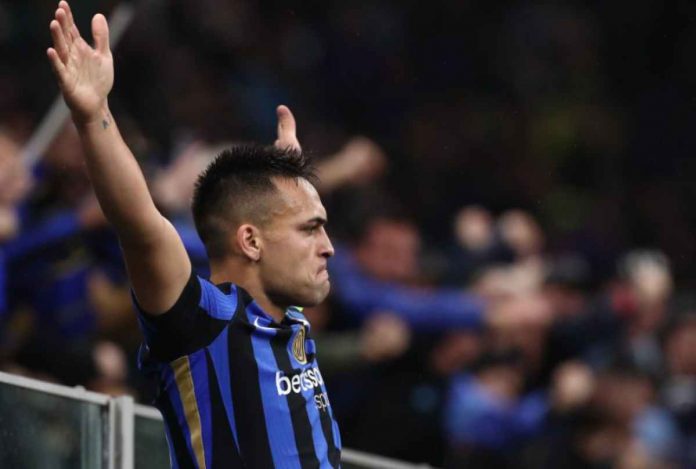 Lautaro Martinez dalam sebuah laga Inter Milan