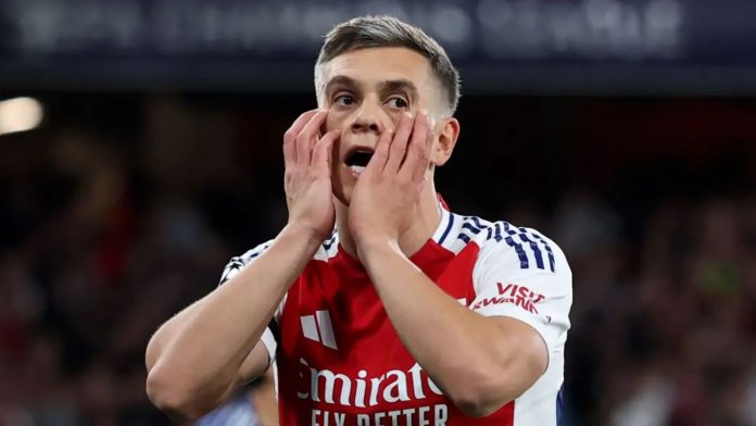 Leandro Trossard pemain Arsenal