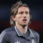 Luka Modric di laga Arsenal vs Real Madrid
