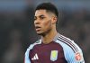 Marcus Rashford pemain Aston Villa cedera hamstring dan absen hingga akhir musim
