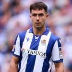 Martin Zubimendi di pertandingan Real Sociedad di La Liga