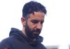 Ruben Amorim tertunduk lesu usai kekalahan Manchester United dari Wolves