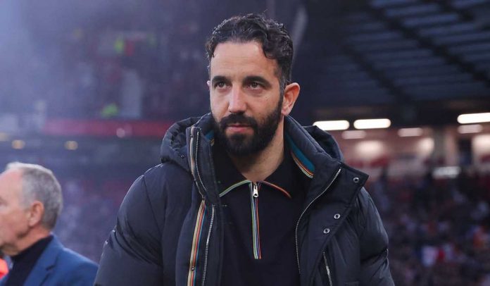 Ruben Amorim usai pertandingan Manchester United vs Lyon