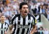 Sandro Tonali gelandang Newcastle United