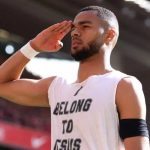 Selebrasi Cody Gakpo dengan pesan religius usai mencetak gol ke gawang Tottenham