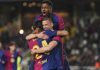 Skuad Barcelona Usai Menang atas Mallorca