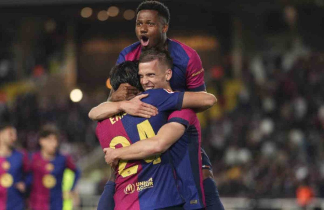 Skuad Barcelona Usai Menang atas Mallorca