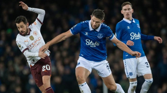 Susunan Pemain Everton vs Manchester City - Liga Inggris